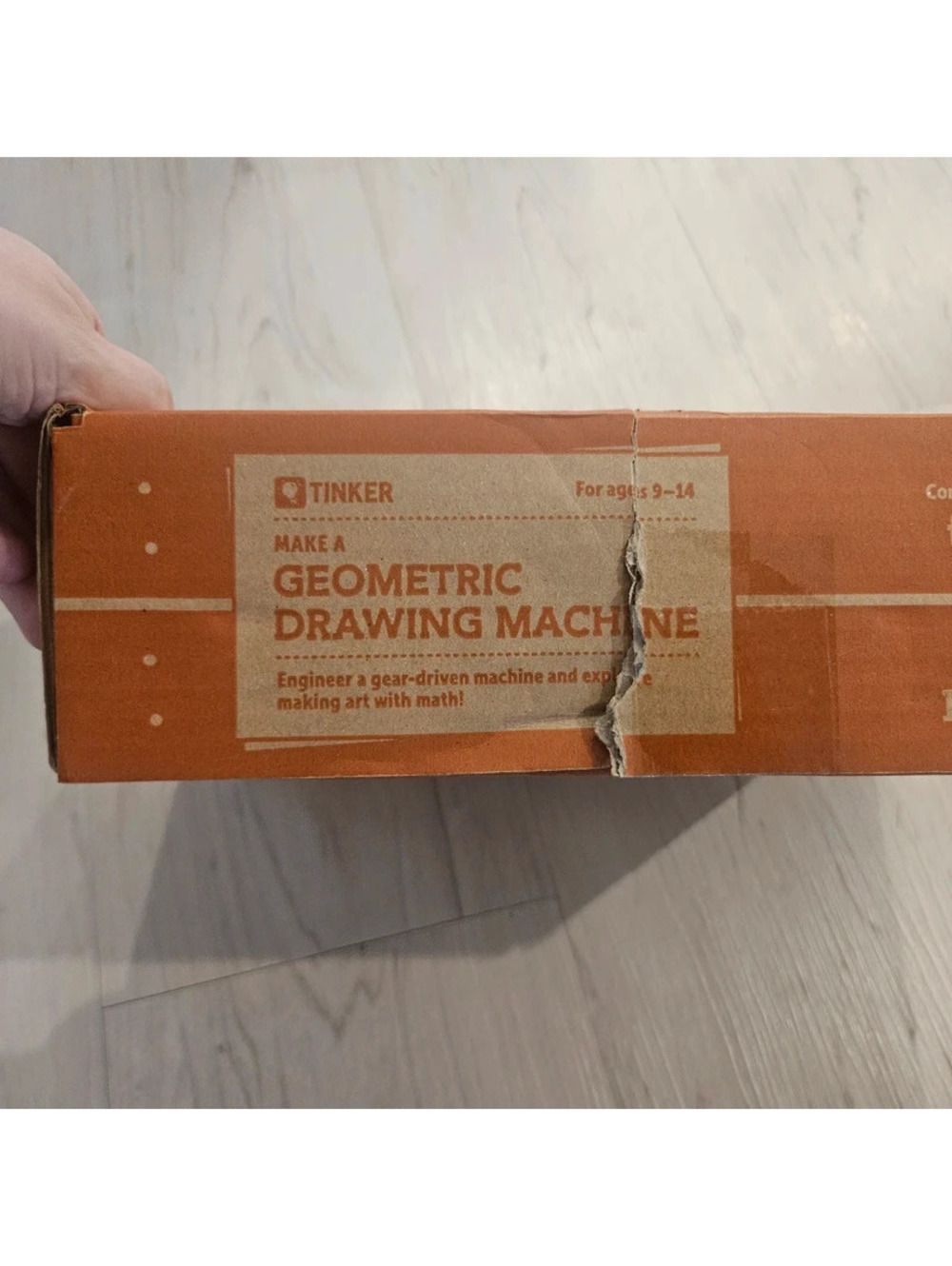 KiwiCo Tinker Crate Geometric Drawing Machine STEM Kit Ages 9–14